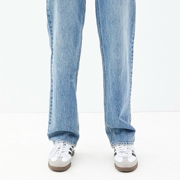 PacSun Light Blue Straight Leg Jeans - Picture 6 of 6